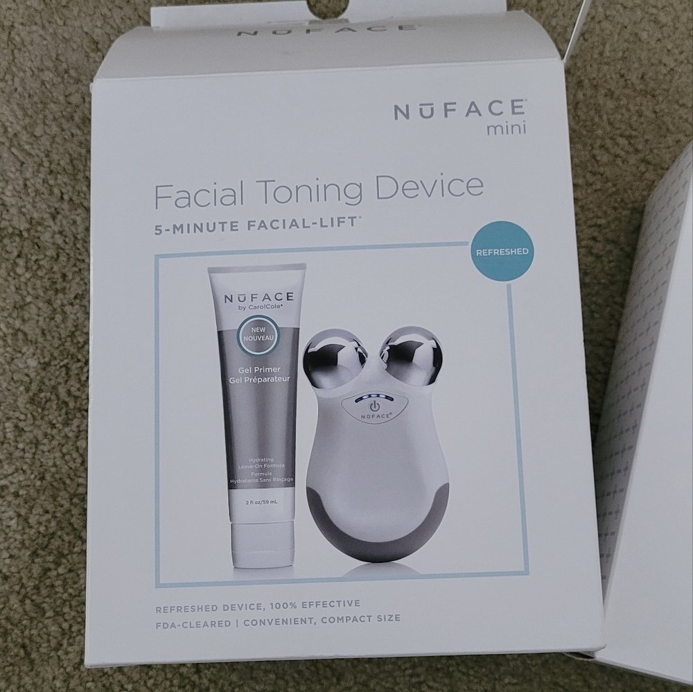 Nuface mini facial toning device